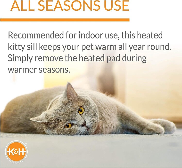 K&H Pet K&H  Thermo-Kitty Sill Heated