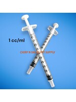 Syringe 1 cc/ml (1 unit)