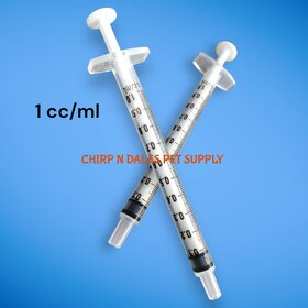 Syringe 1 cc/ml (1 unit)