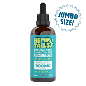 Hemp 4 Tails Hemp 4 Tails  JUMBO SMALL BREED (25LBS OR LESS) – 900MG – 90ML