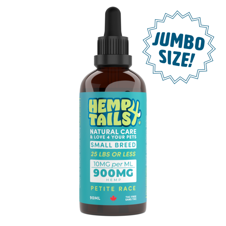 Hemp 4 Tails Hemp 4 Tails  JUMBO SMALL BREED (25LBS OR LESS) – 900MG – 90ML