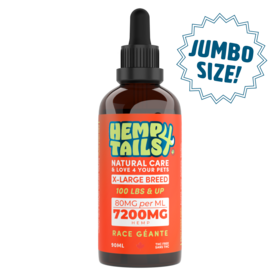 Hemp 4 Tails Hemp 4 Tails JUMBO X-LARGE BREED (100LBS & UP) – 7200MG – 90ML