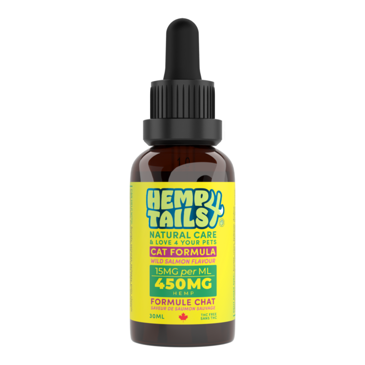 Hemp 4 Tails Hemp 4 Tails CAT FORMULA – 450MG – 30ML – SALMON FLAVOUR