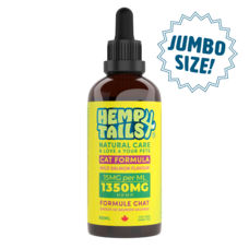 Hemp 4 Tails Hemp 4 Tails JUMBO CAT FORMULA – 1350MG – 90ML – SALMON FLAVOUR