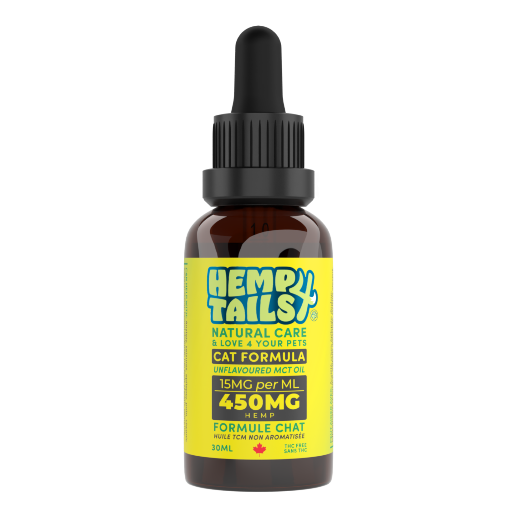 Hemp 4 Tails Hemp 4 Tails CAT FORMULA – 450MG – 30ML – UNFLAVOURED