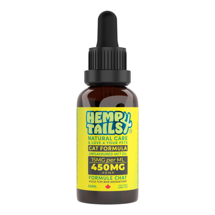 Hemp 4 Tails Hemp 4 Tails CAT FORMULA – 450MG – 30ML – UNFLAVOURED