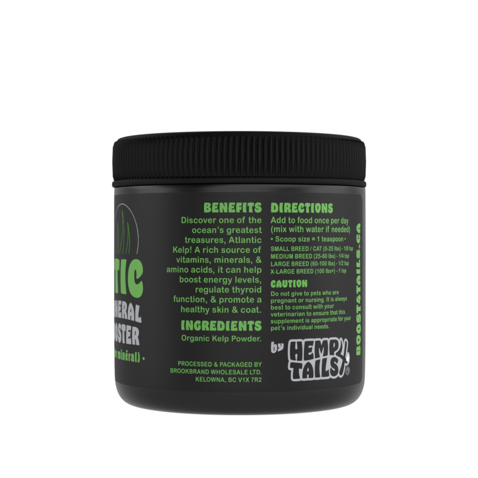 Hemp 4 Tails Hemp 4 Tails BOOST 4 TAILS: ATLANTIC KELP 300 G