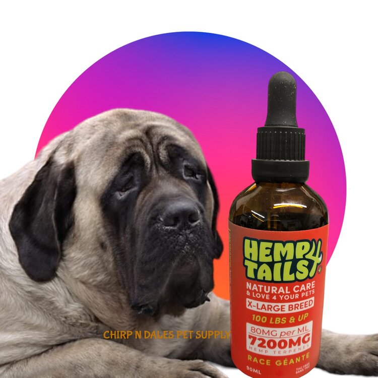 Hemp 4 Tails Hemp 4 Tails JUMBO X-LARGE BREED (100LBS & UP) – 7200MG – 90ML