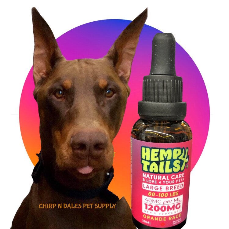 Hemp 4 Tails Hemp 4 Tails  LARGE BREED (60-100LBS) – 1200MG – 30ML