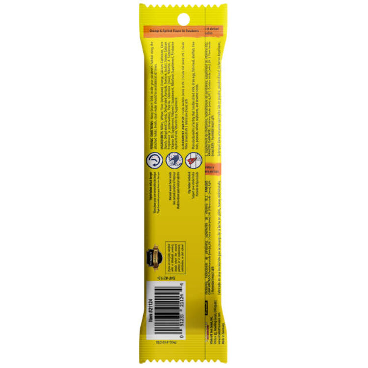 Sunseed/Vitakraft Vitakraft Crunch Stick Orange & Apricot (1.6oz)