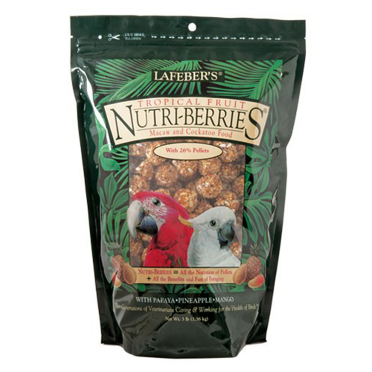 Lafeber's Lafeber's Nutri-Berries Tropical Fruit Macaw (3lb)