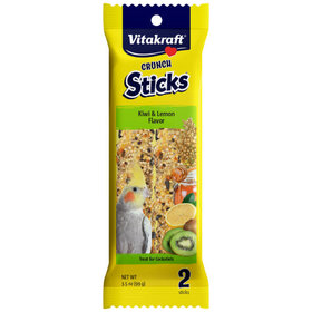 Vitakraft VITAKRAFT® CRUNCH STICKS KIWI & LEMON FLAVOR TREAT FOR COCKATIELS 3.5 OZ