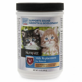 Manna Pro Products NUTRI-VET® MILK REPLACER WITH OPTI-GUT™ 12 OZ FOR KITTENS
