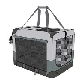 BAXTER & BELLA VOYAGE Baxter & Bella Soft Crate Xsm 20x14x14in