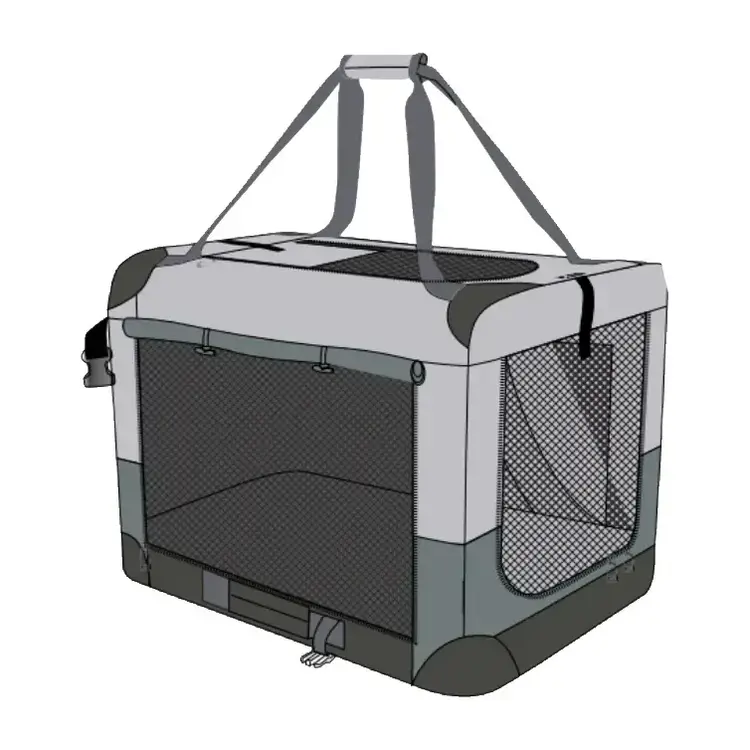 BAXTER & BELLA VOYAGE Baxter & Bella Soft Crate Xsm 20x14x14in