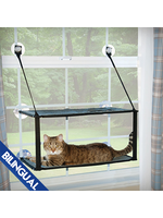K&H Pet K&H PET PRODUCTS™ KITTY SILL DOUBLE STACK EZ WINDOW MOUNT 12x23 inch
