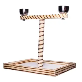 Kings Cages Kings Cages  Wooden Playstand - PP1414