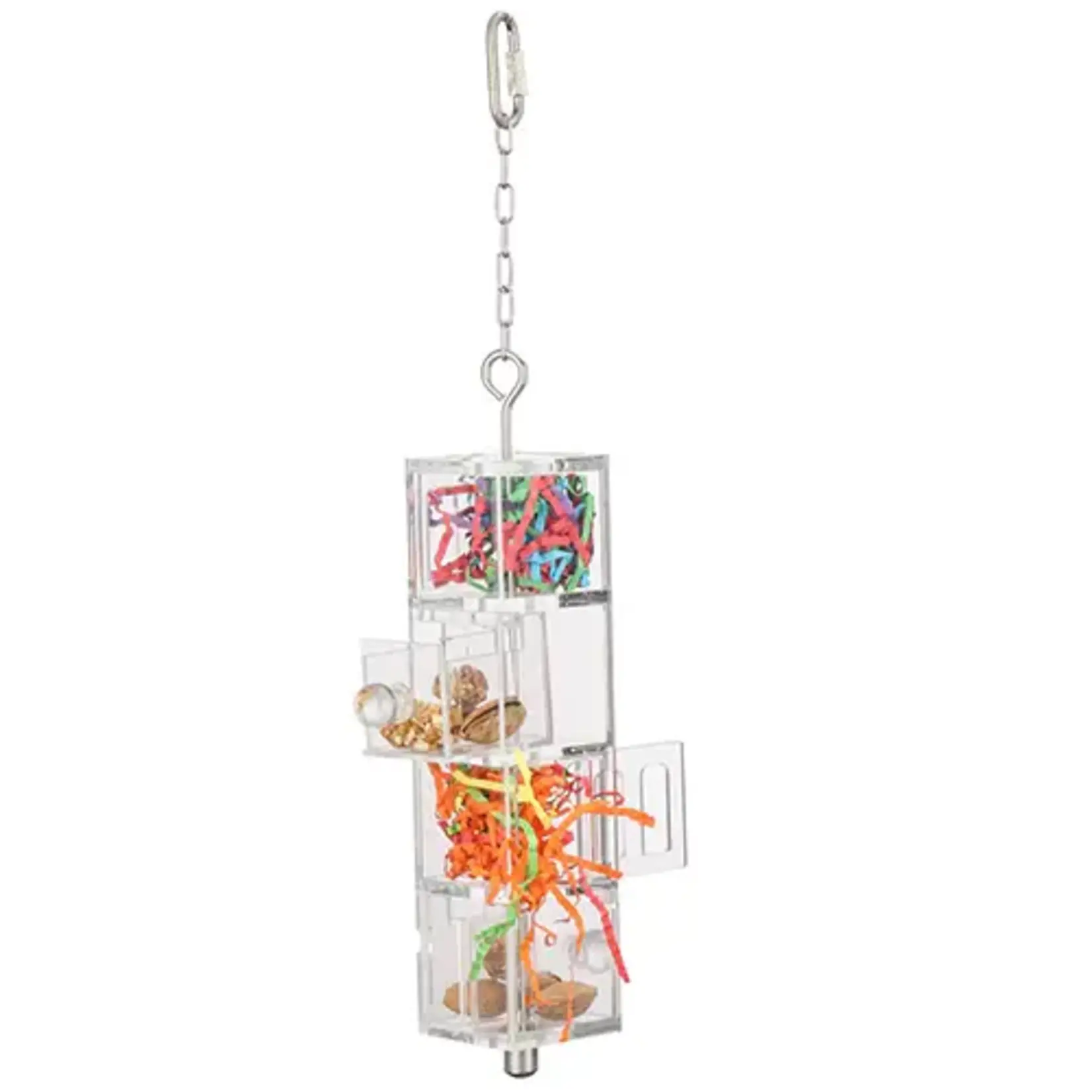 Kings Cages Kings Cages Quadruple Container Foraging Hanging Box T030