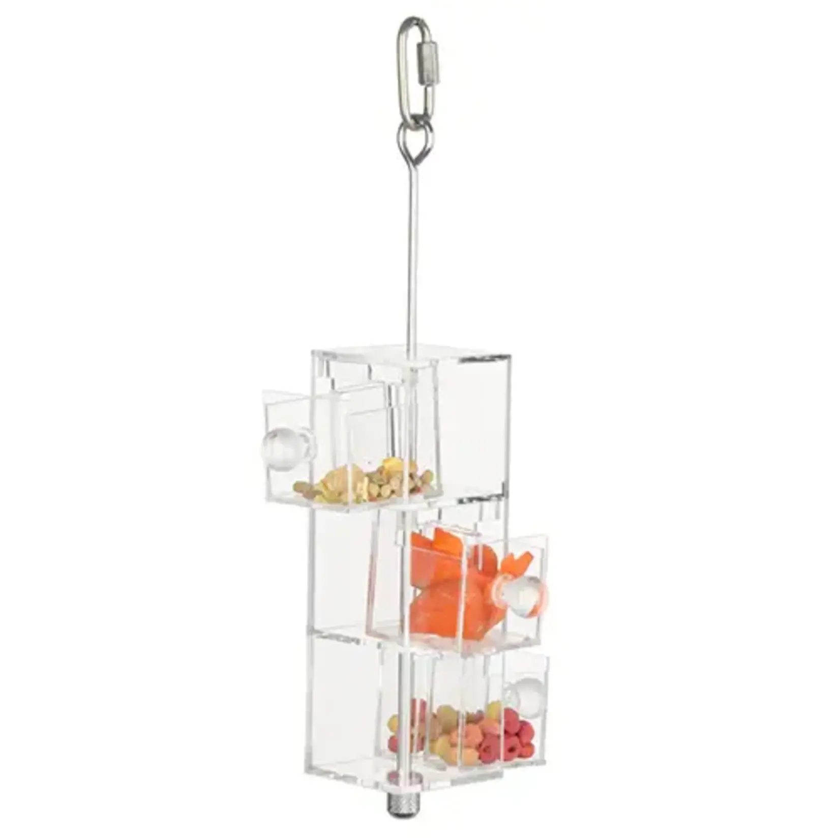 Kings Cages Kings Cages Triple Container Foraging Hanging Box T029