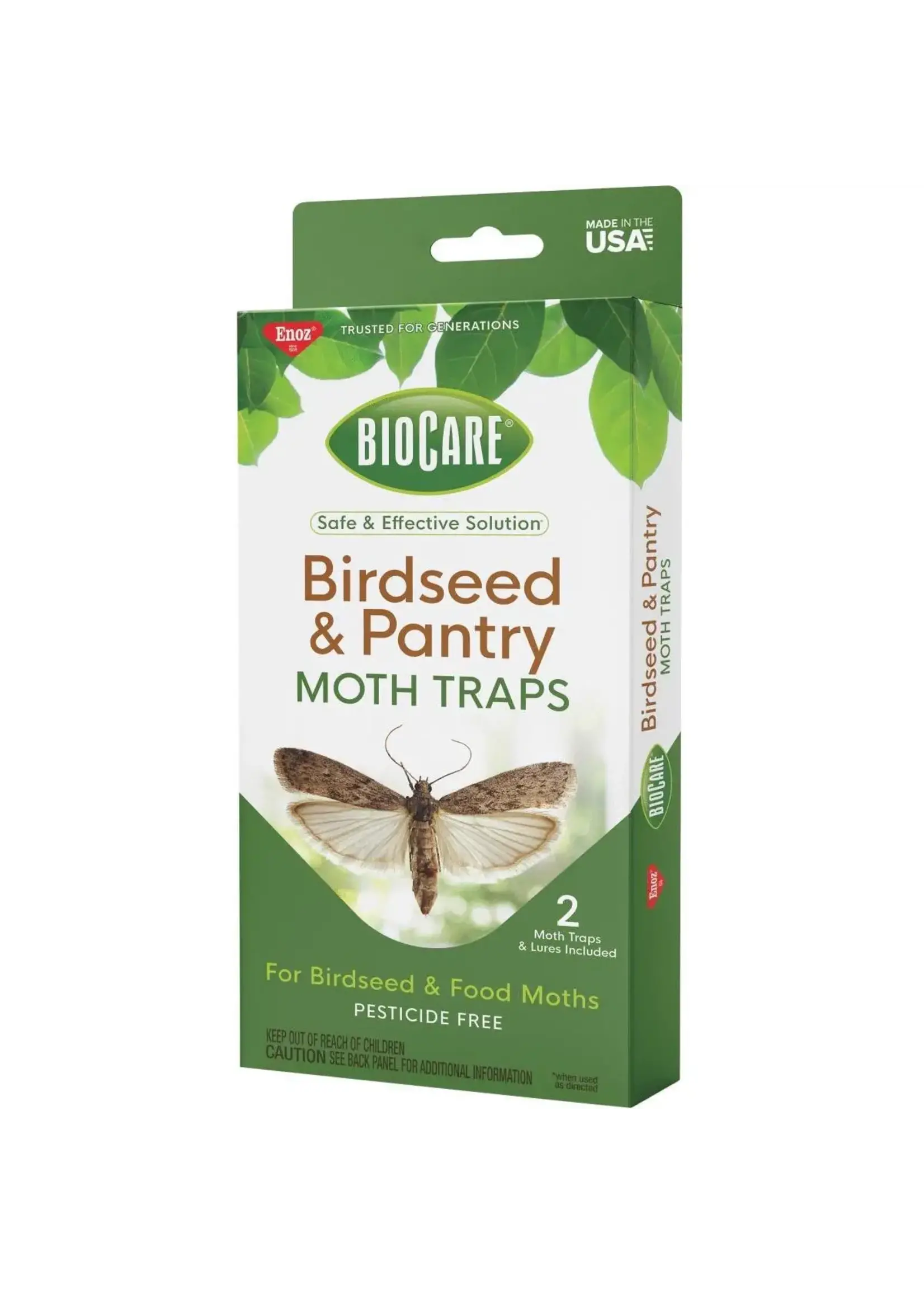 Kings Cages Kings Cages BioCare Glue Birdseed Moth Trap (2-Pack)