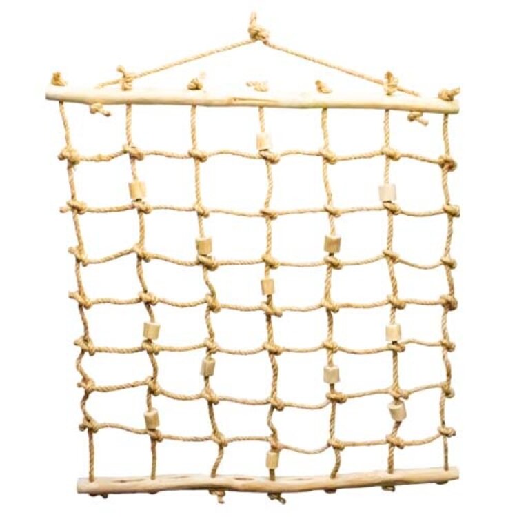 Kings Cages Kings Cages HEMP CLIMBING CARGO NET LADDERS K648 Large
