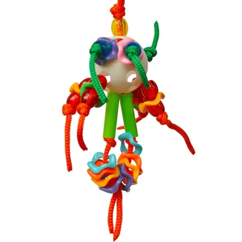 Kings Cages Plastic Ball Rattle K488 Chirp N Dales Pet Supply