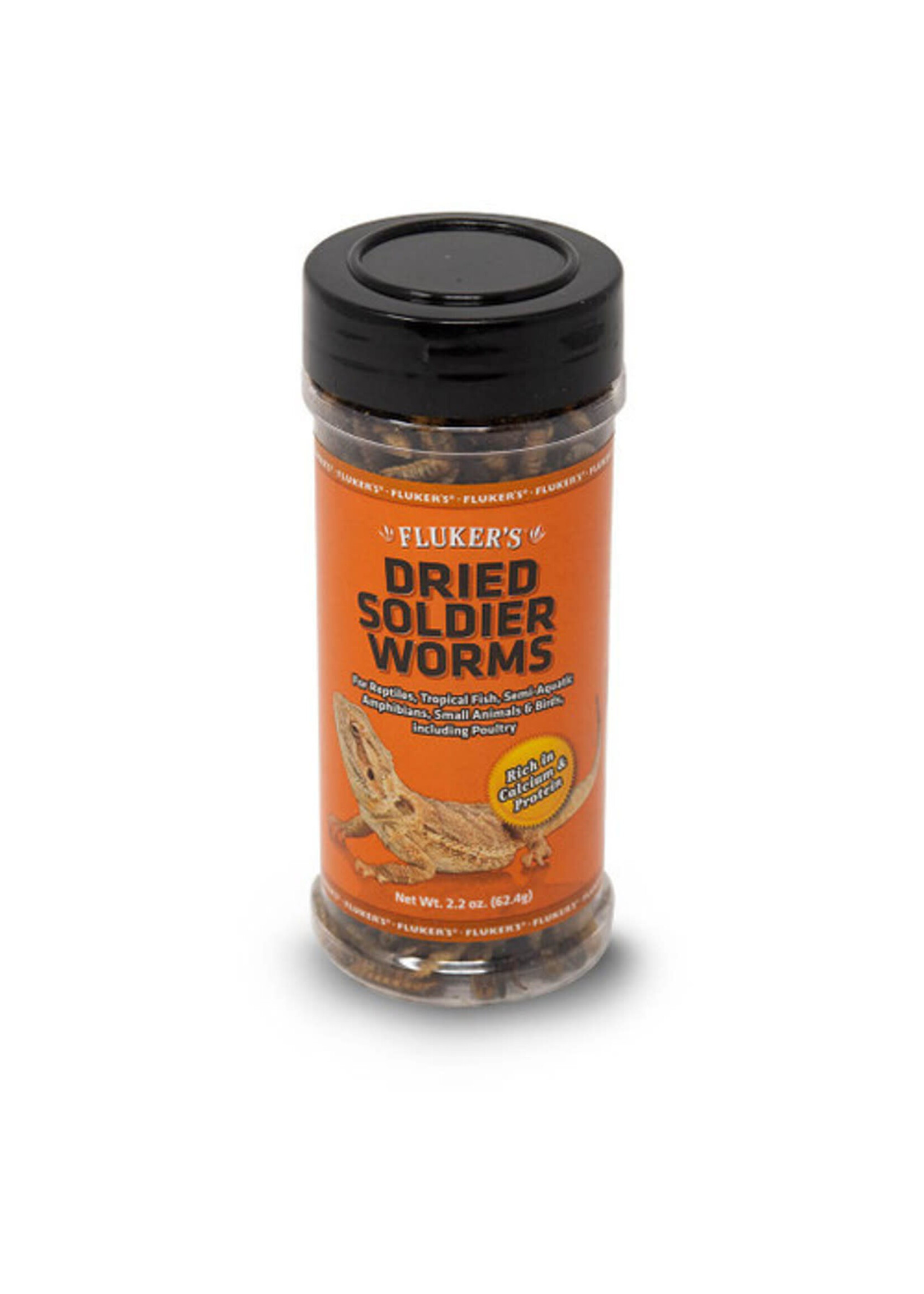Fluker's Fluker's  Dried Soldier worms 2.2oz
