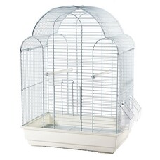 Tulipa Cage White (33x33x56 cm) (16"x11"x22")