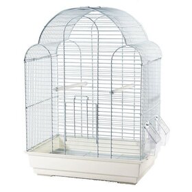 Tulipa Cage White (33x33x56 cm) (16"x11"x22")