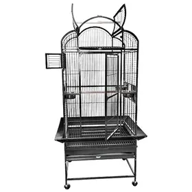 Kings Cages Kings Cages SLT 2724 Superior Line Tall Cage Black Silver