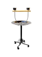 Kings Cages Kings Cages  B-71 Metal Playstand Copper Tone