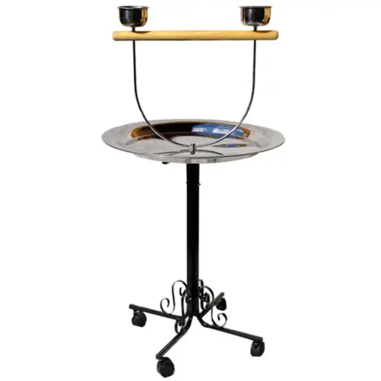 Kings Cages Kings Cages  B-71 Metal Playstand Black
