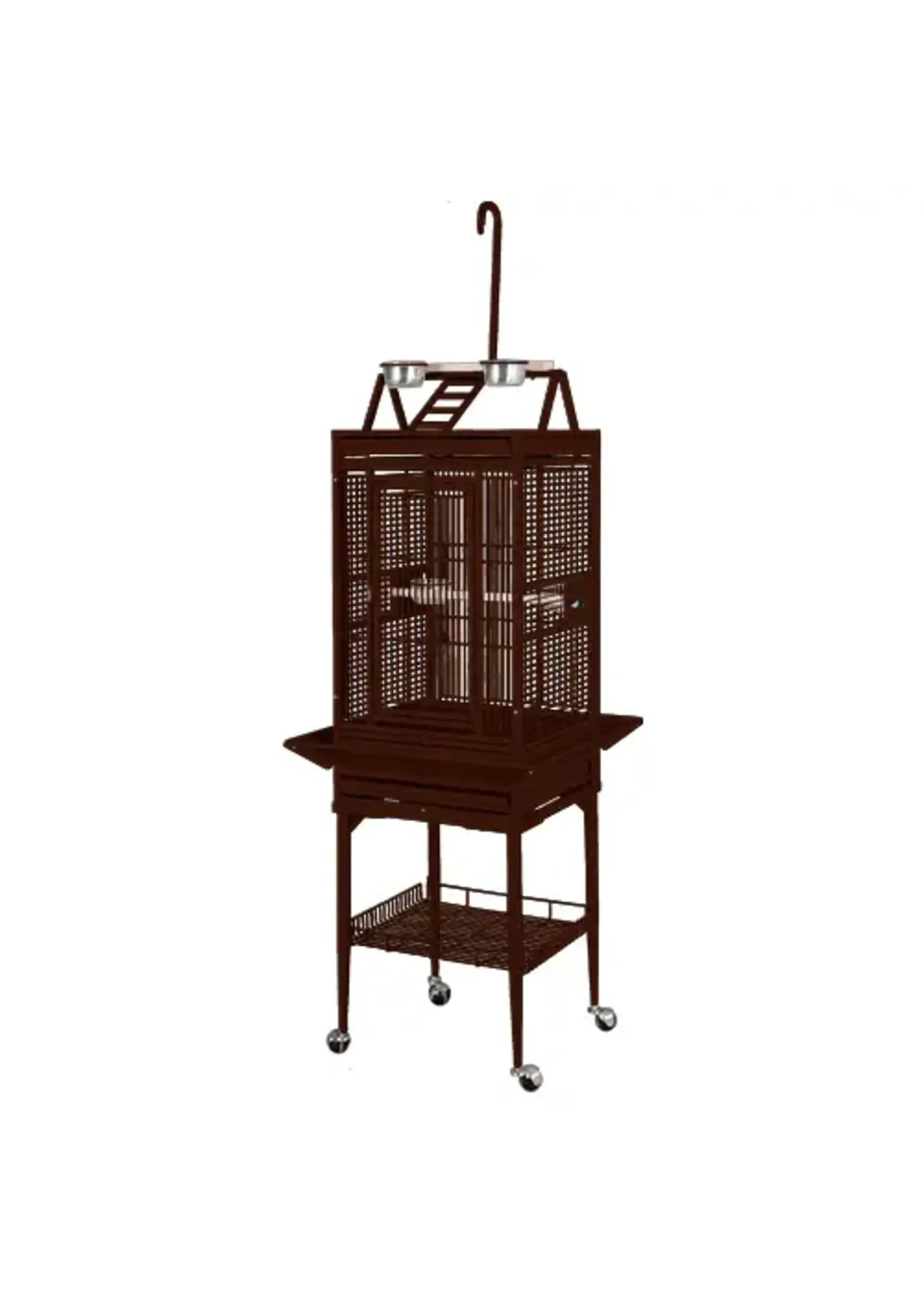 Kings Cages Kings Cages SLP 1818 Superior Line - Play Pen For Small Birds Copper Tone