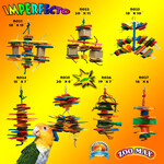 Zoo Max Zoo Max KIT-RLG IMPERFECTO 7 TOYS FOR SMALL & MEDIUM PARROT KIT-RLG