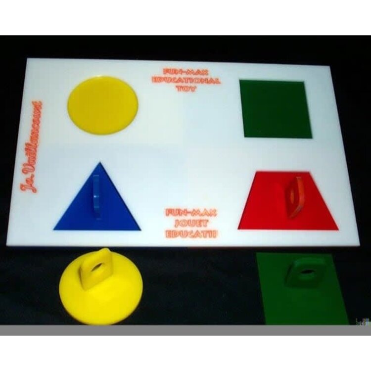 Zoo-Max Zoo Max  PSITTA PUZZLE STEP #1 LG (BASE:12″X 7.5″)   505PL