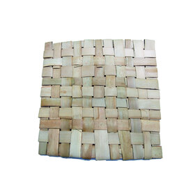 Zoo-Max Zoo Max Palm Leaf Mat  101254  10″ X 10″