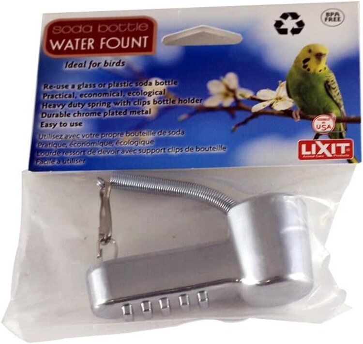 Lixit Soda Bottle Water Fountain