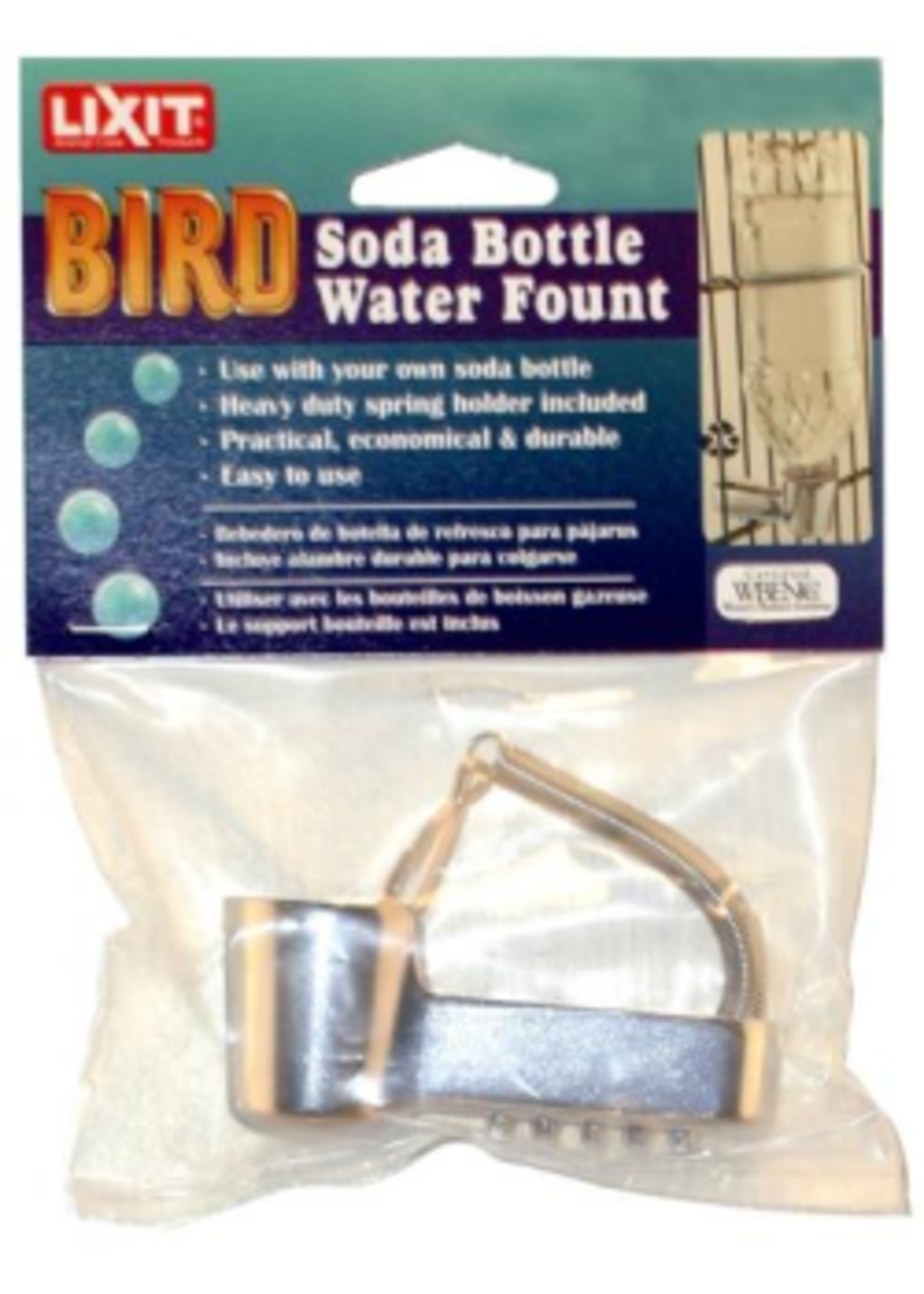 Lixit Soda Bottle Water Fountain