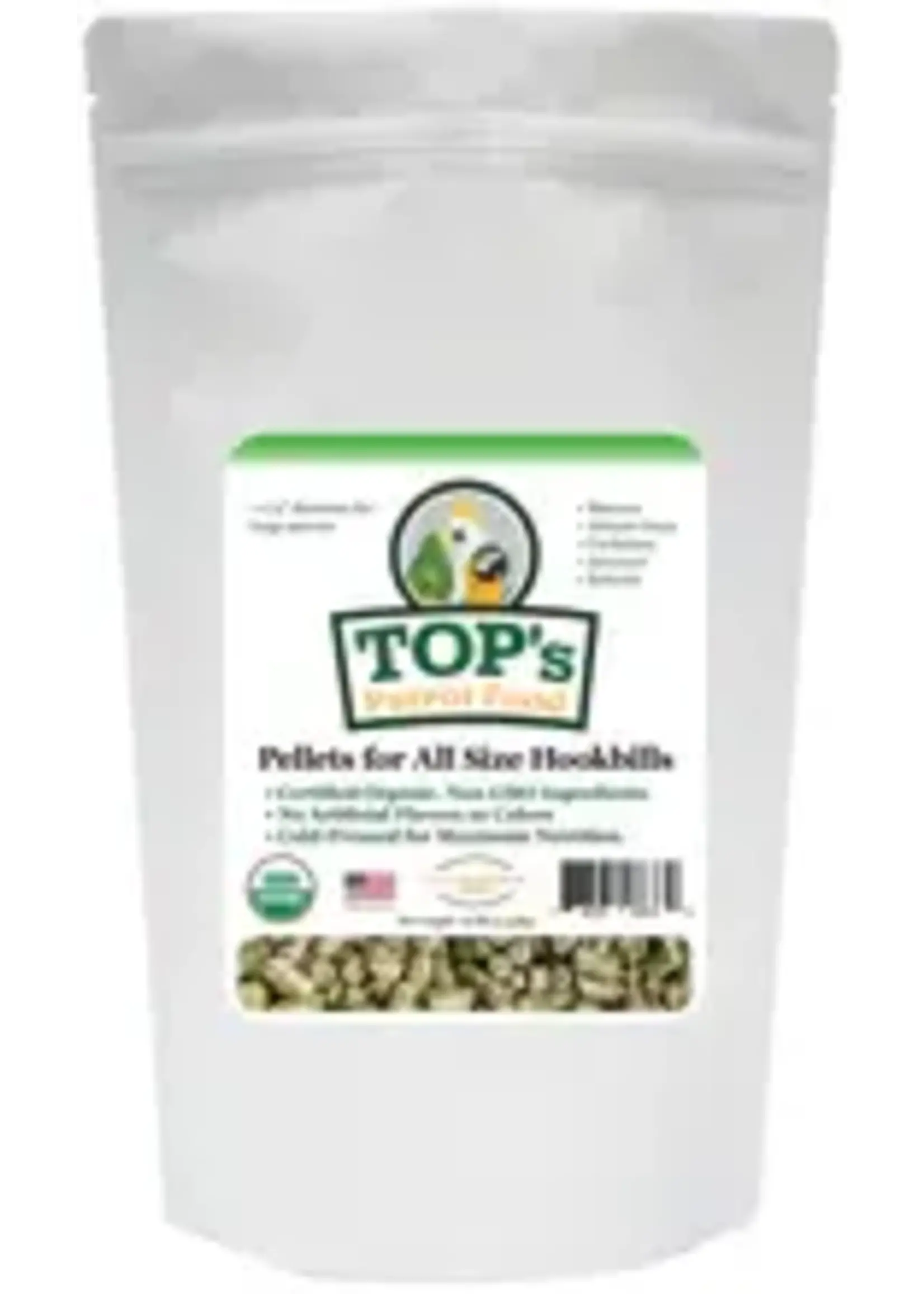 Totally Organics TOPS Top's  All Size Pellets 10LB Clearance