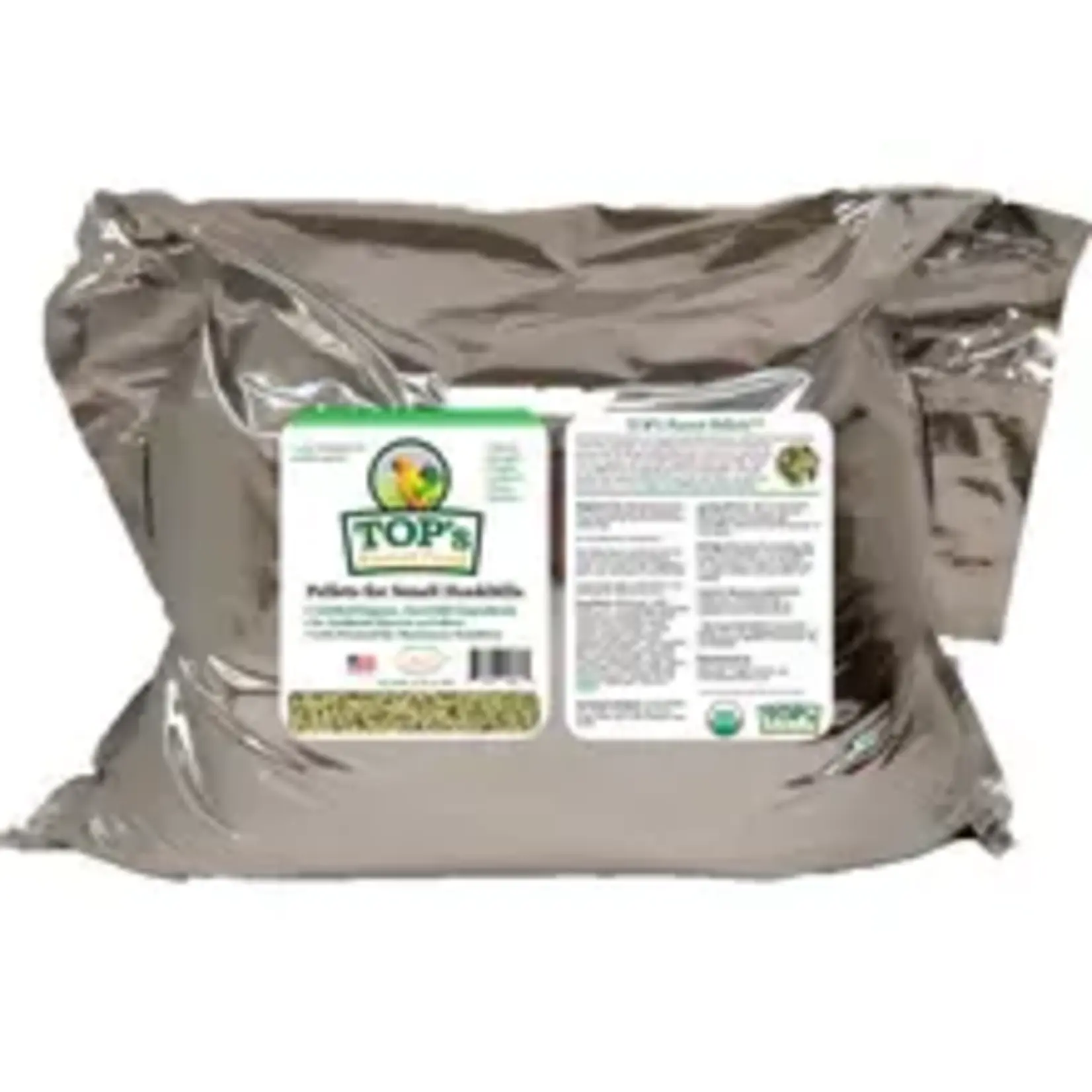 Totally Organics TOPS TOP's Small Parrot Pellets