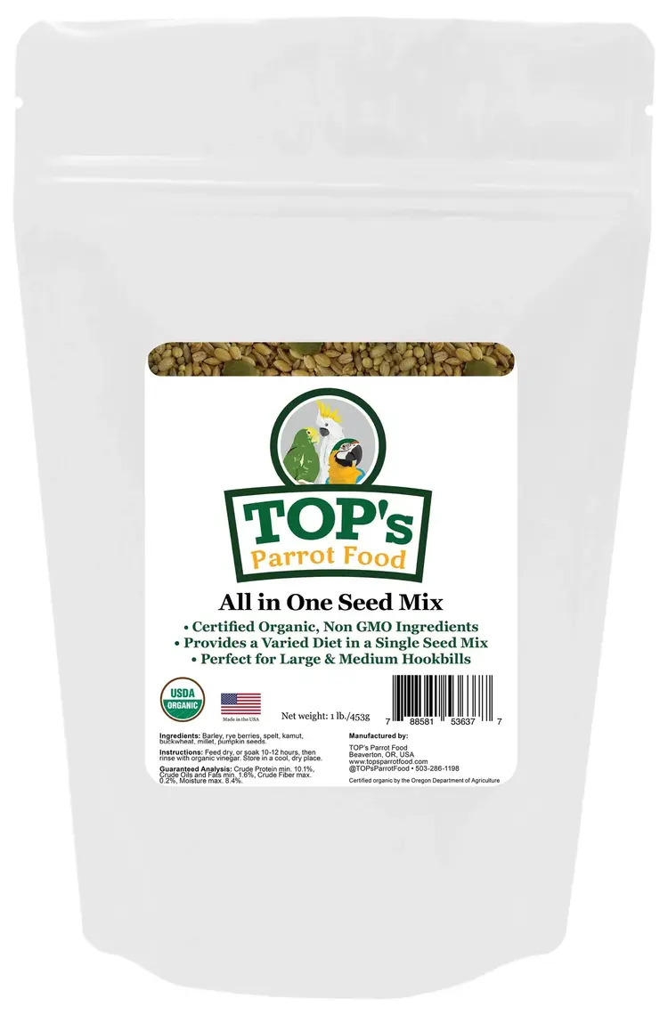 Totally Organics TOPS TOP's All-in-One Seed Mix