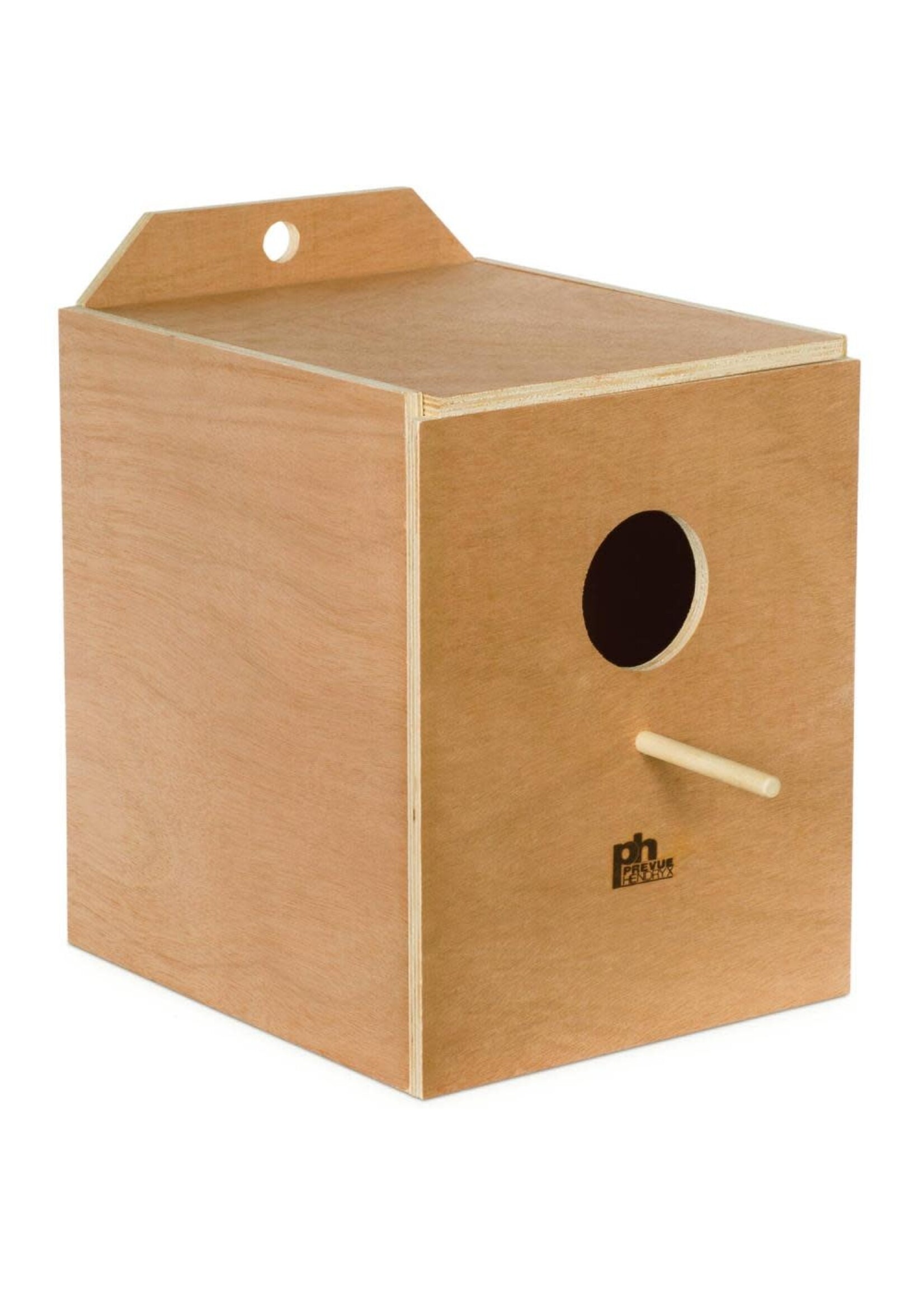 Prevue Hendryx PH \ Wood Nesting Box \ X-LARGE Inside \ Cockatiel