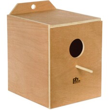Prevue Hendryx PH \ Wood Nesting Box \ X-LARGE Inside \ Cockatiel