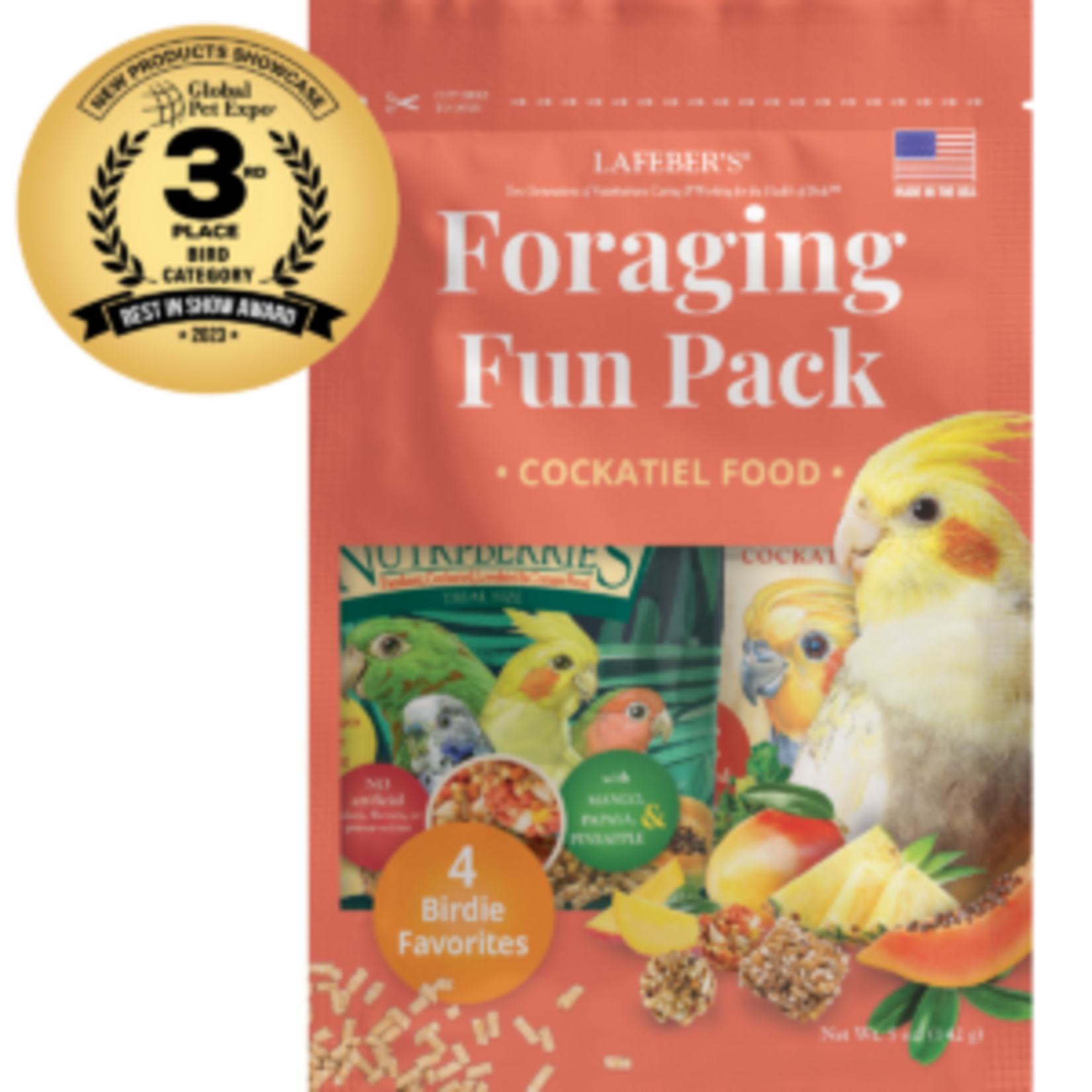 Lafeber's Lafeber Cockatiel Foraging Fun Pack