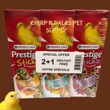 Prestige Versele Laga  PRESTIGE STICKS CANARIES TRIPLE VARIETY PACK