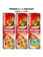 Prestige Versele Laga  PRESTIGE STICKS PARAKEET TRIPLE VARIETY PACK PROMO