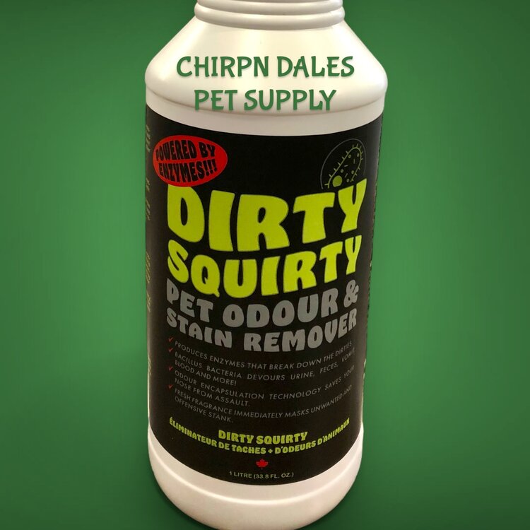DIRTY SQUIRTY PET ODOUR & STAIN REMOVER – 1 LITRE