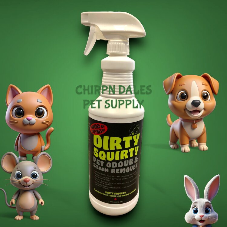 DIRTY SQUIRTY PET ODOUR & STAIN REMOVER – 1 LITRE