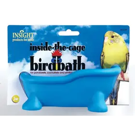 J.W. PET COMPANY JW  Insight  Inside Cage Bird Bath Assorted Colors