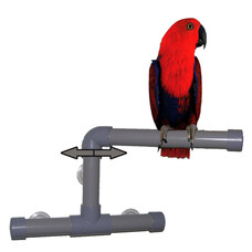 Zoo-Max Zoo Max SHOWER PERCH MED 9"x12"x12"